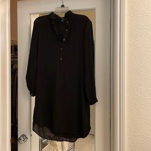 Forever 21 Black Shirt Dress/Tunic size L